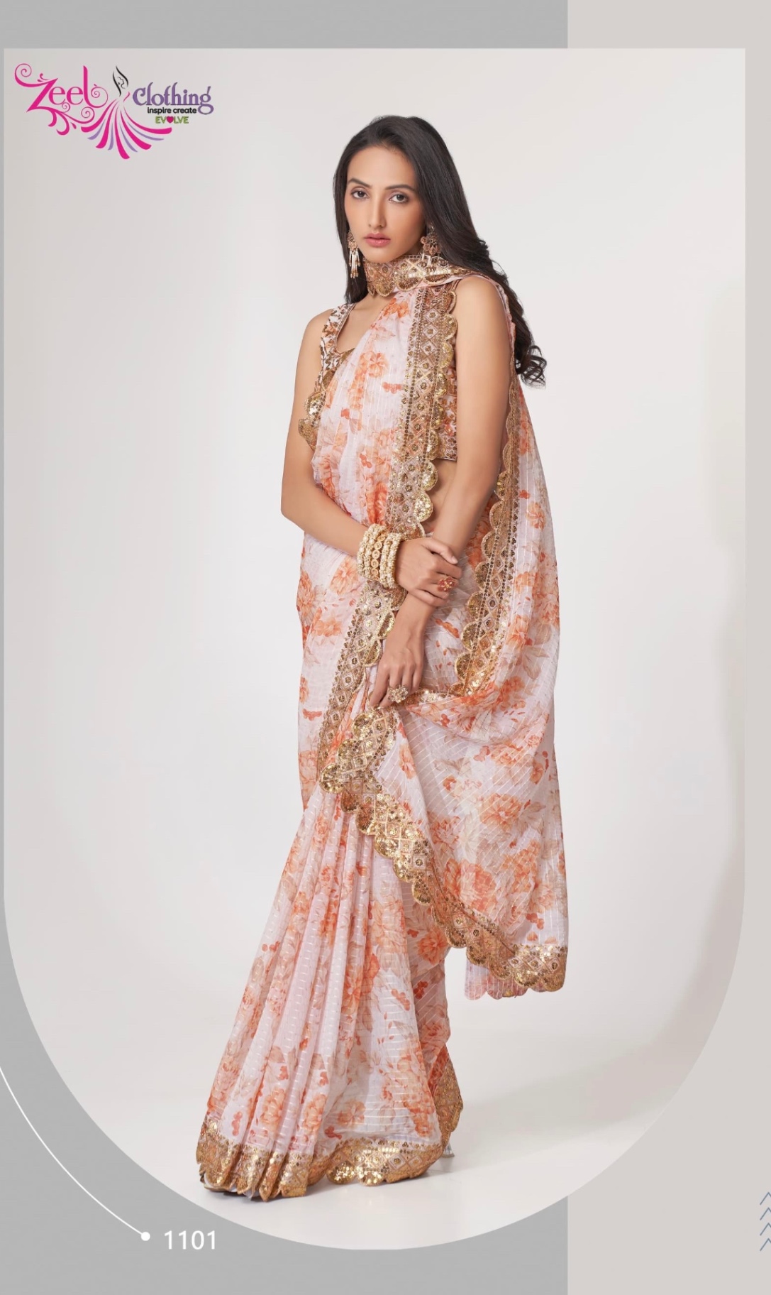 Floral Saree Edit