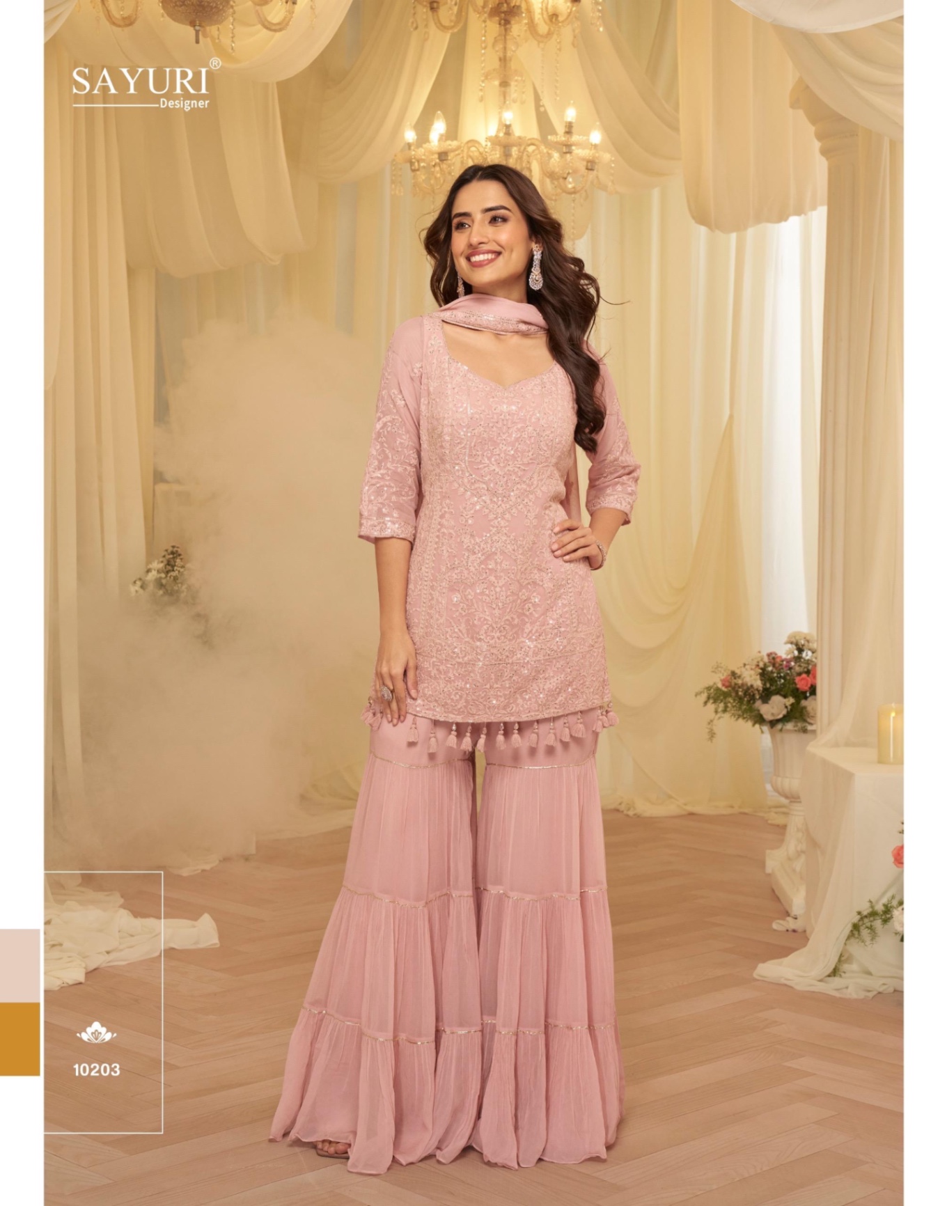 Asmita Sharara Set