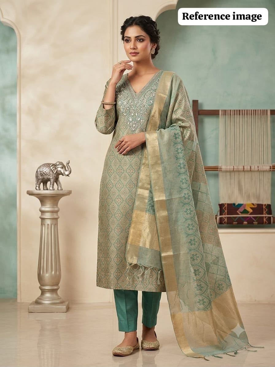 Premium Bhandani Hand Work Kurti Set