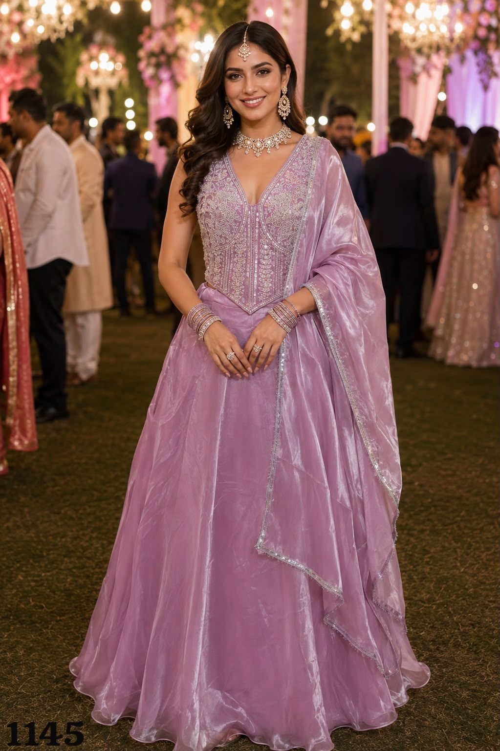 Fandy Silk Lehenga Set