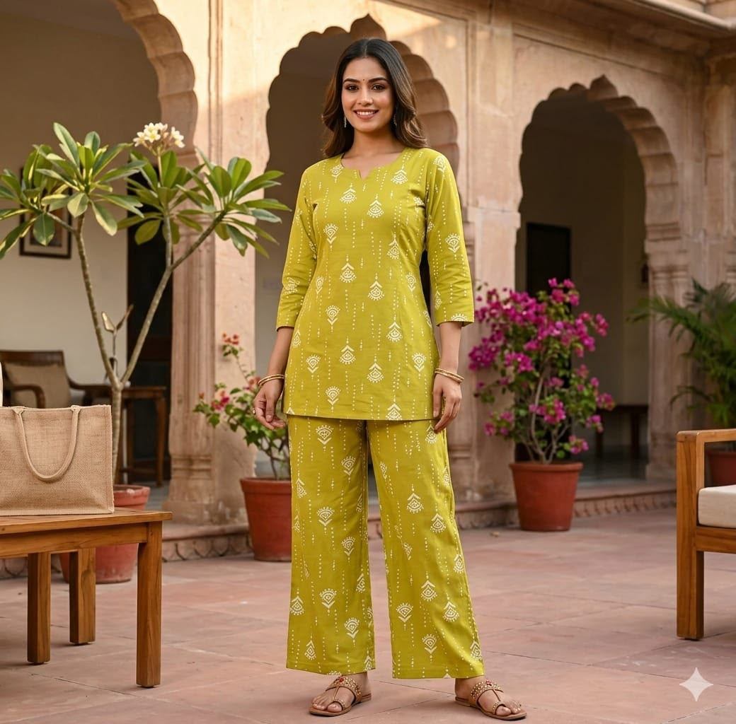 Dhabu Cotton Cord Set