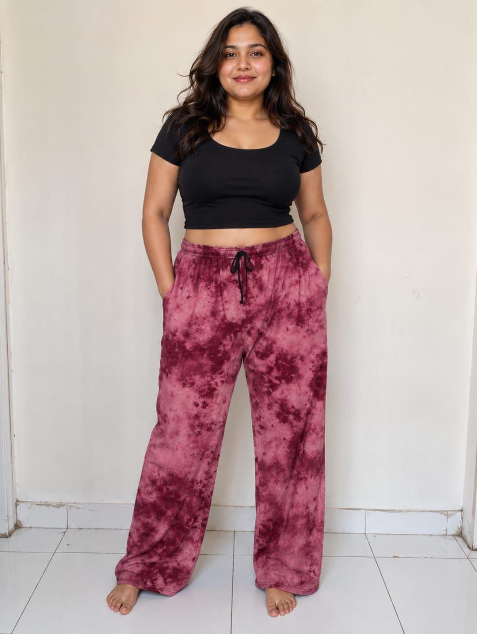  Printed Cotton Hosiery Lowers