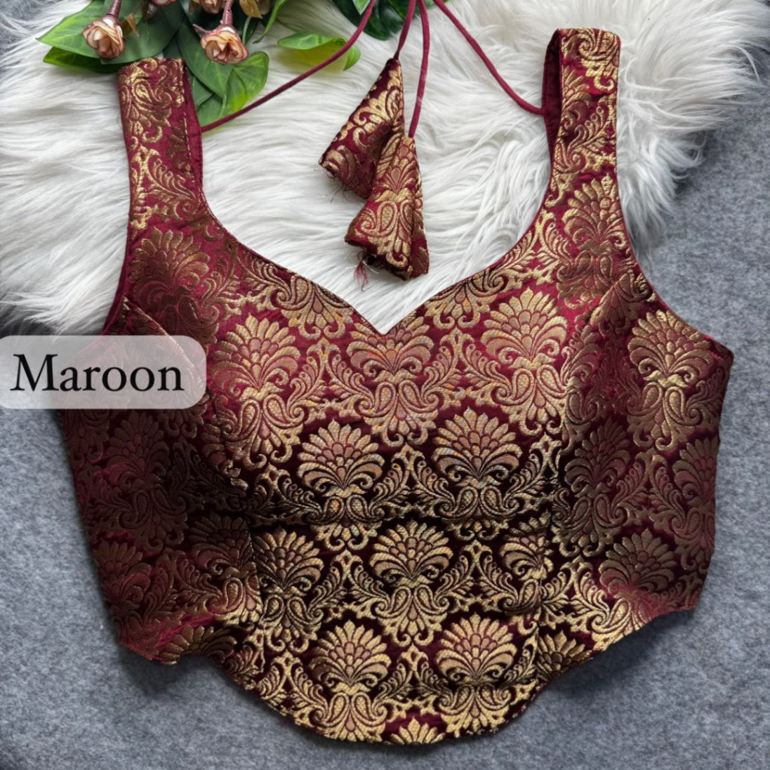 Corset King Khab Banarasi Blouse