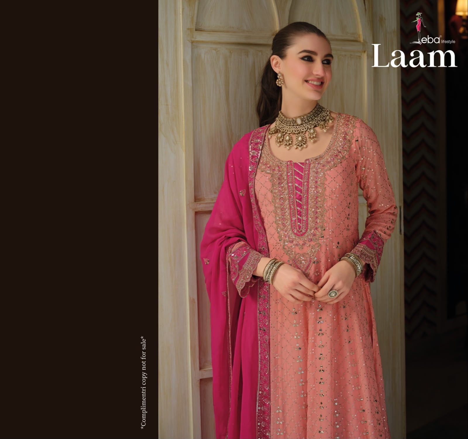 Georgette Embroidery Top Set