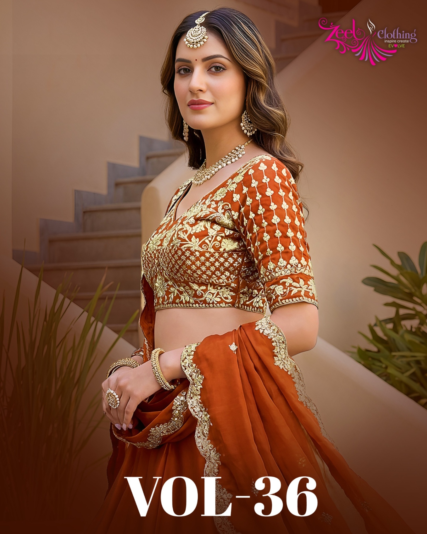 Zeel Vol-36 Lehenga Choli