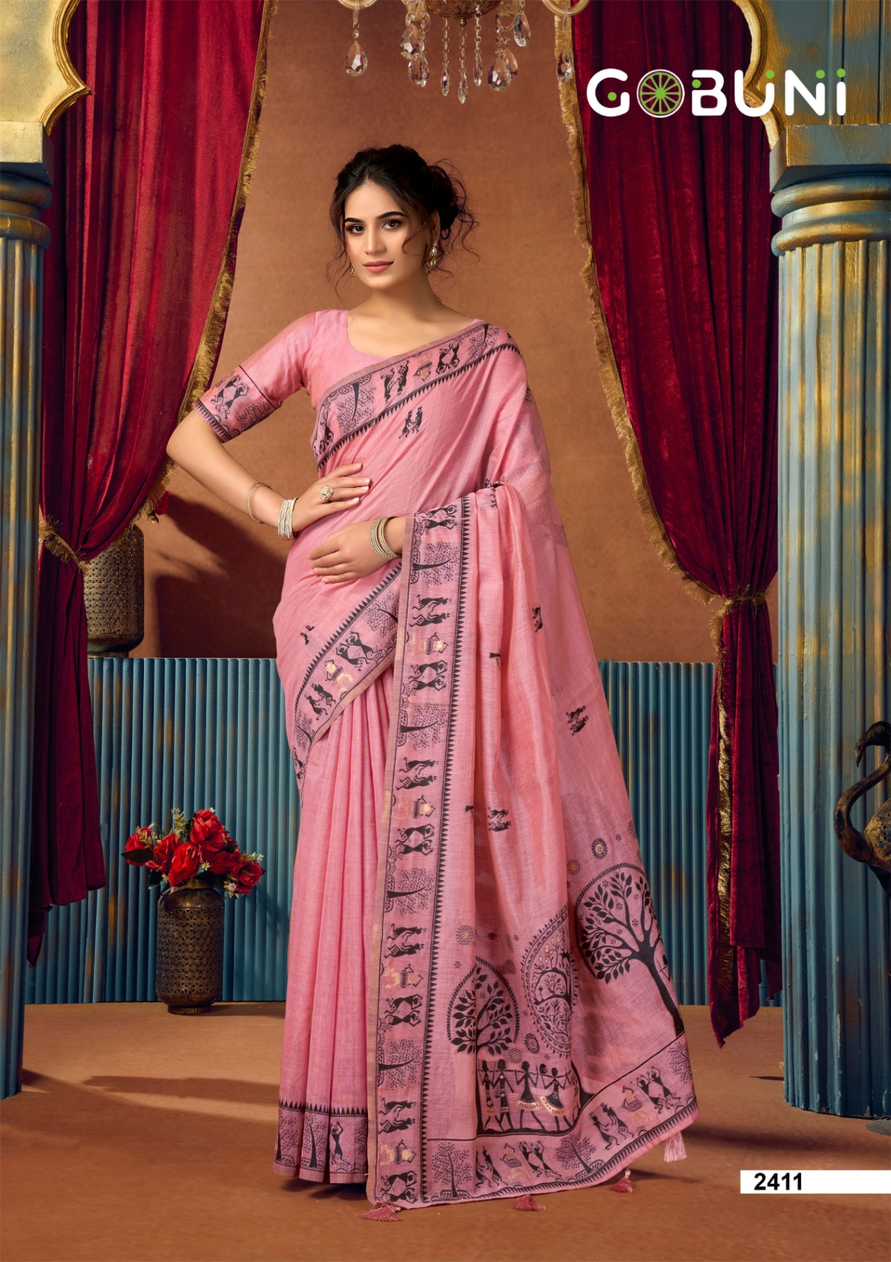  Modal Warli Work Saree